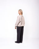 SP SPORTS CREW - GREIGE
