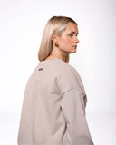 SP SPORTS CREW - GREIGE