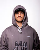 SP RUN CLUB HOOD - DARK GREY