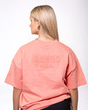 ALL IN TEE - CORAL