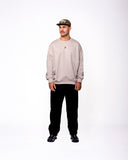 SP SPORTS CREW - GREIGE